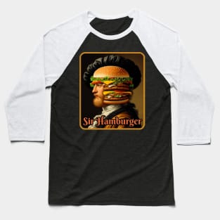 Sir Hamburger Baseball T-Shirt